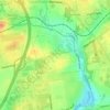 Tatamy topographic map, elevation, terrain