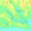 Ivanhoe topographic map, elevation, terrain