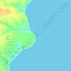 Kilmichael topographic map, elevation, terrain