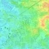 UP Village topographic map, elevation, terrain