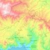 Sololá - Tz'olöj Ya' topographic map, elevation, terrain