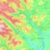 Knockrath topographic map, elevation, terrain