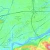 Bethlehem Township topographic map, elevation, terrain