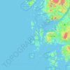 Öckerö kommun topographic map, elevation, terrain