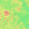 Matachewan Township topographic map, elevation, terrain