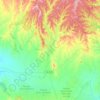 Luna topographic map, elevation, terrain