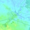 Полесск topographic map, elevation, terrain