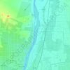 The River Nile topographic map, elevation, terrain