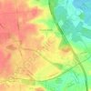 Country Knolls topographic map, elevation, terrain