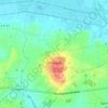 Moragne topographic map, elevation, terrain