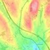 Knockmoylan topographic map, elevation, terrain