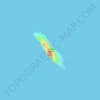 Fortune Island topographic map, elevation, terrain