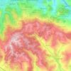 Feleacu topographic map, elevation, terrain