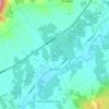 Brickton topographic map, elevation, terrain