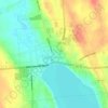 Village of Skaneateles topographic map, elevation, terrain