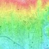 Cipedes topographic map, elevation, terrain