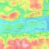 Cork City topographic map, elevation, terrain