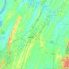 Bradley County topographic map, elevation, terrain