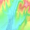 Cserdi topographic map, elevation, terrain