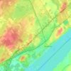 Brockville topographic map, elevation, terrain