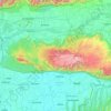 Meghalaya topographic map, elevation, terrain