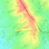 Thimbleby topographic map, elevation, terrain