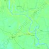Madaripur topographic map, elevation, terrain