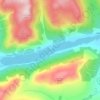 Loch Voil topographic map, elevation, terrain