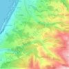 Aramoun topographic map, elevation, terrain