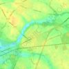 Lostock Gralam topographic map, elevation, terrain