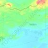 Comuna Rural de Aldea Beleiro topographic map, elevation, terrain
