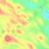 Cornalaragh topographic map, elevation, terrain