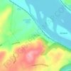 Saginaw topographic map, elevation, terrain