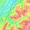 Beersel topographic map, elevation, terrain