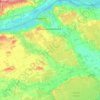 Clarence-Rockland topographic map, elevation, terrain