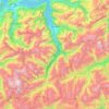 Uri topographic map, elevation, terrain