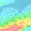 Wolfville topographic map, elevation, terrain