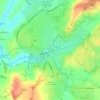 Calne topographic map, elevation, terrain