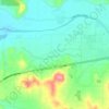 Redwood topographic map, elevation, terrain