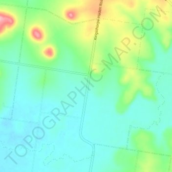 Boodua topographic map, elevation, terrain