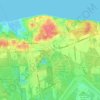 Wading River topographic map, elevation, terrain