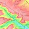 Temple Ewell topographic map, elevation, terrain