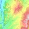 Santa Helena topographic map, elevation, terrain