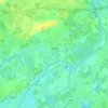 Spay topographic map, elevation, terrain