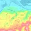 Fuller Creek topographic map, elevation, terrain