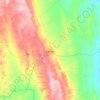 Eudunda topographic map, elevation, terrain