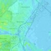 Beverwijk topographic map, elevation, terrain