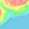 Moville topographic map, elevation, terrain