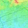 Village of Westbury topographic map, elevation, terrain