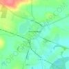 Roscommon topographic map, elevation, terrain